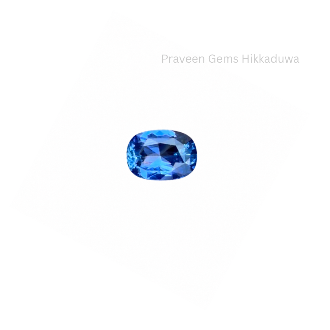 1.27ct Unheated Cornflower Blue Sapphire Gemstone from Sri Lanka