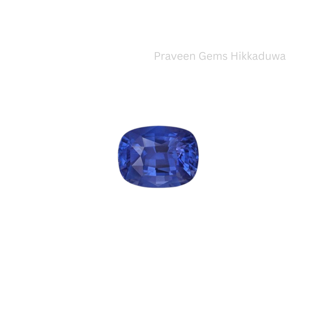 1.35ct Vivid Natural Blue Sapphire From Sri Lanka